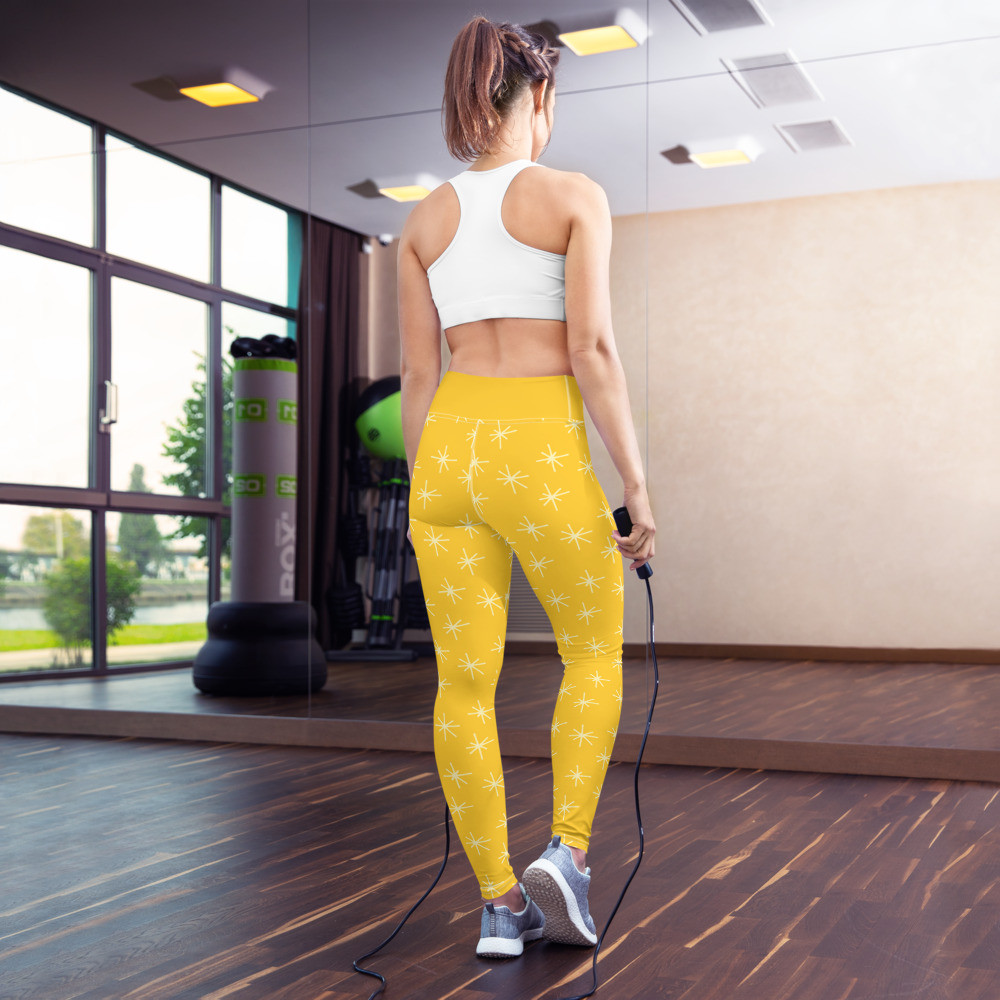 Yoga Leggings: Stars