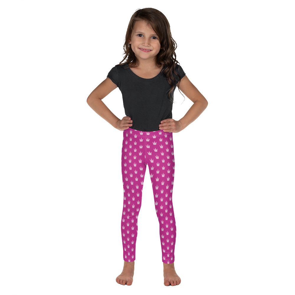 Kid's Leggings: Pointy Crown