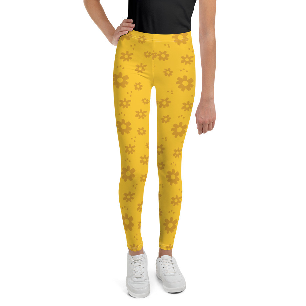 Youth Leggings: Flowers
