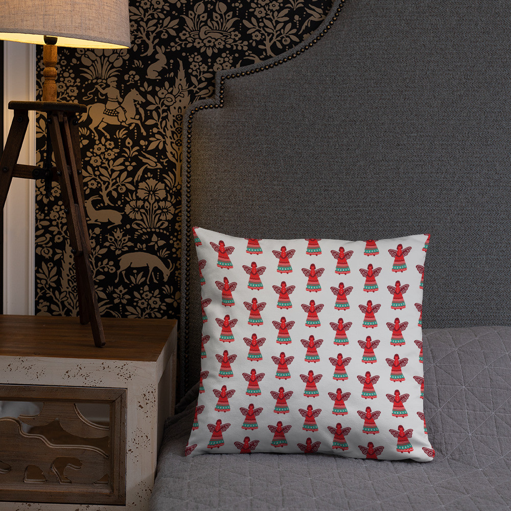 Basic Pillow: Festive Christmas Angel