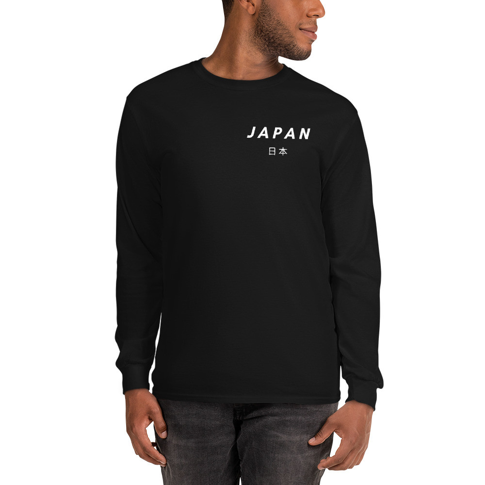 Men’s Long Sleeve Shirt: Art of Japan