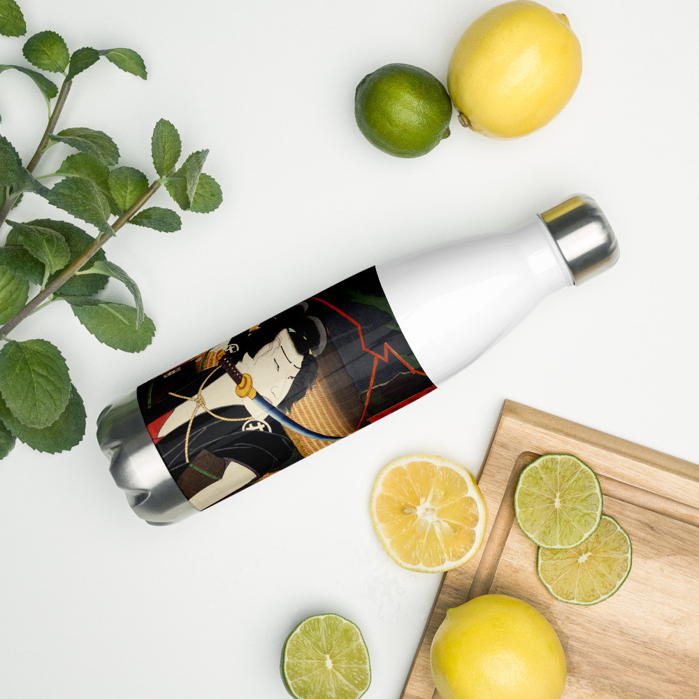 Stainless Steel Water Bottle: Art of Japan