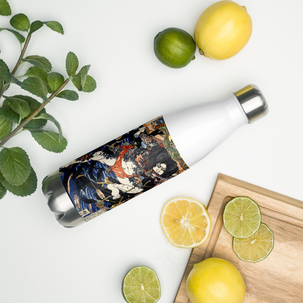 Stainless Steel Water Bottle: Art of Japan