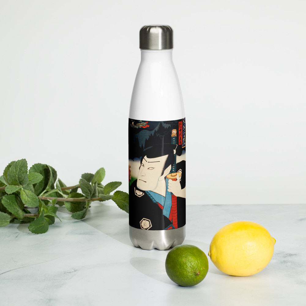 Stainless Steel Water Bottle: Art of Japan