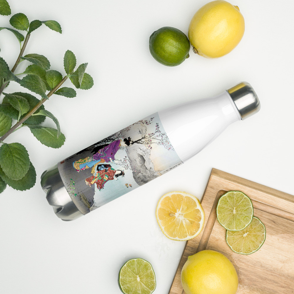 Stainless Steel Water Bottle: Art of Japan