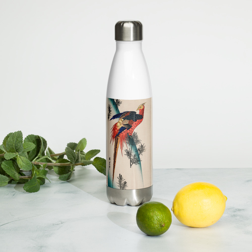 Stainless Steel Water Bottle: Art of Japan
