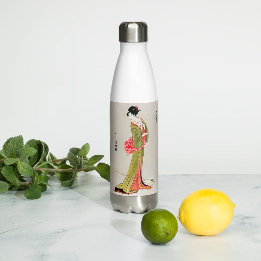 Stainless Steel Water Bottle: Art of Japan
