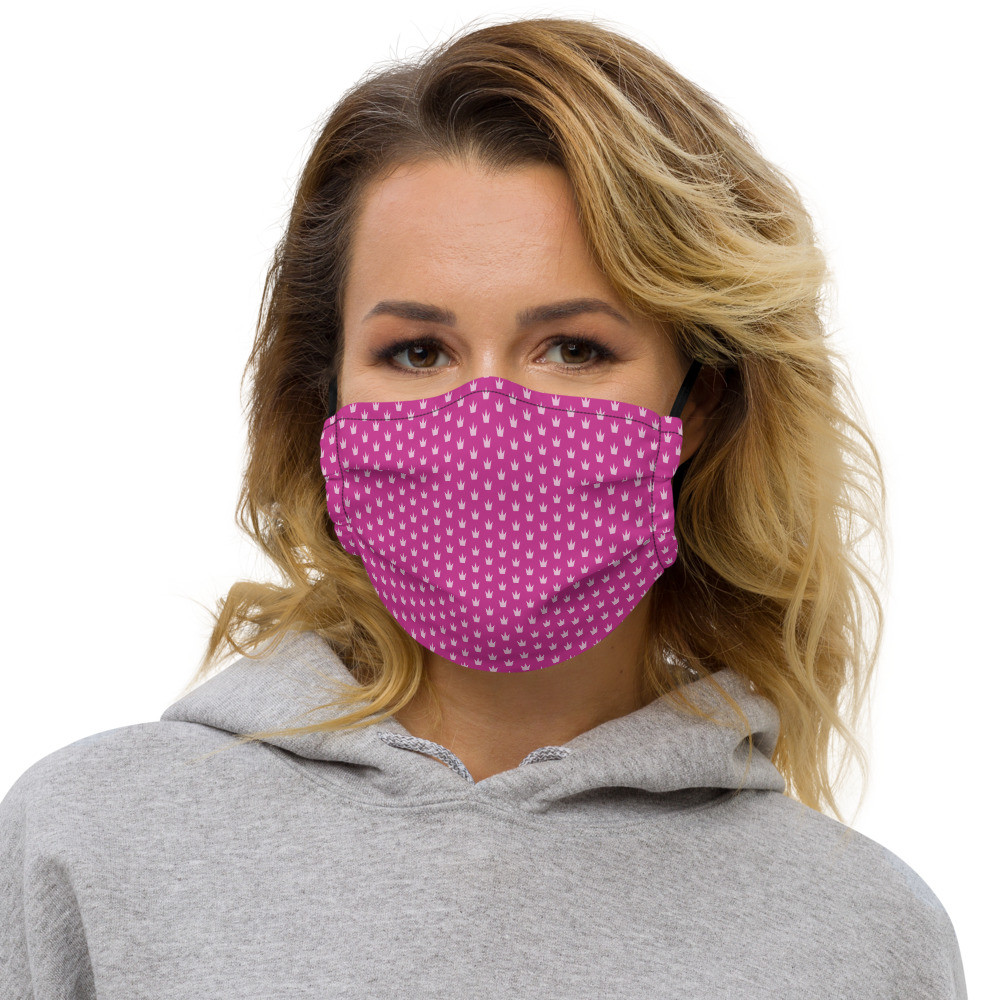 Premium face mask: Pointy Crown
