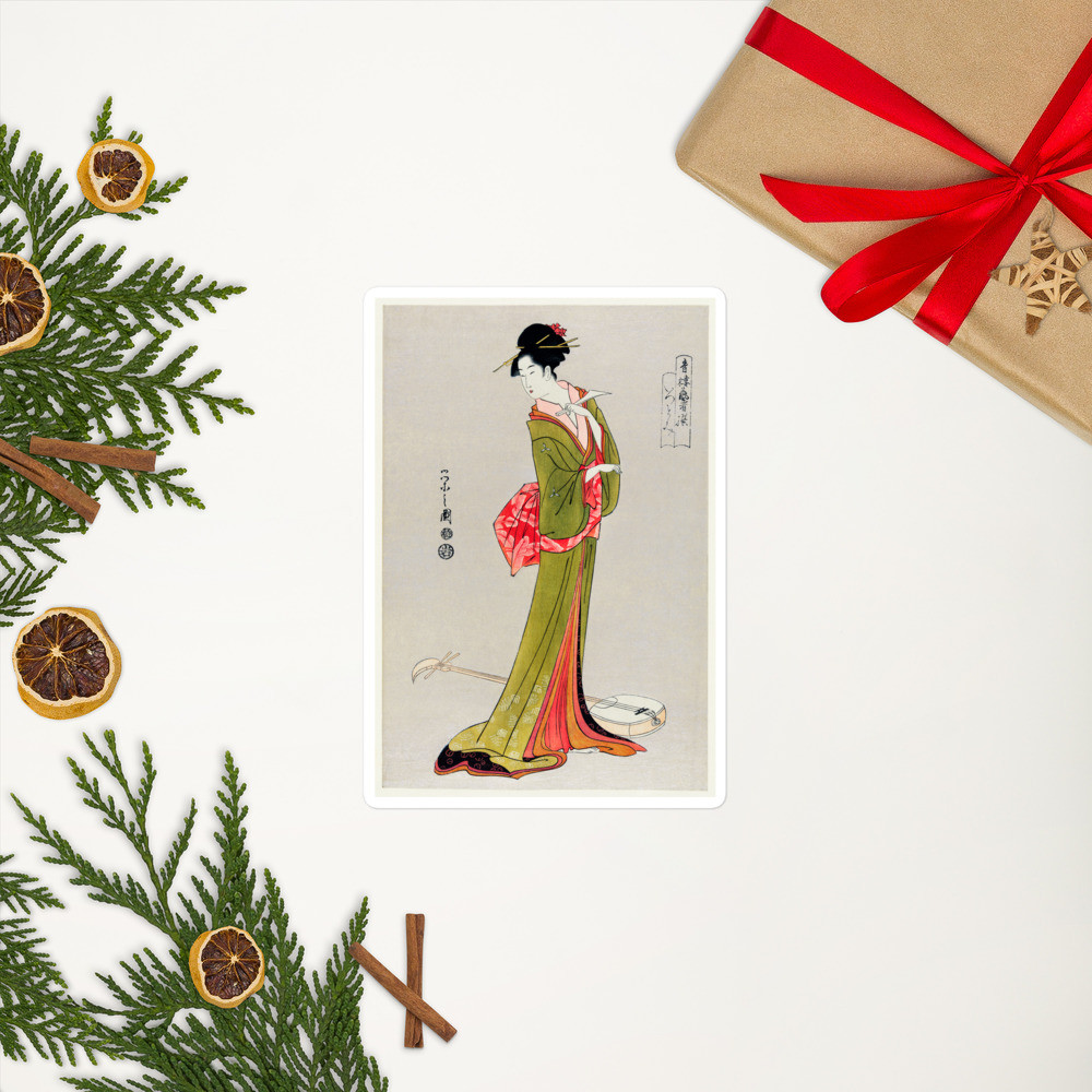Bubble-free stickers: Art of Japan
