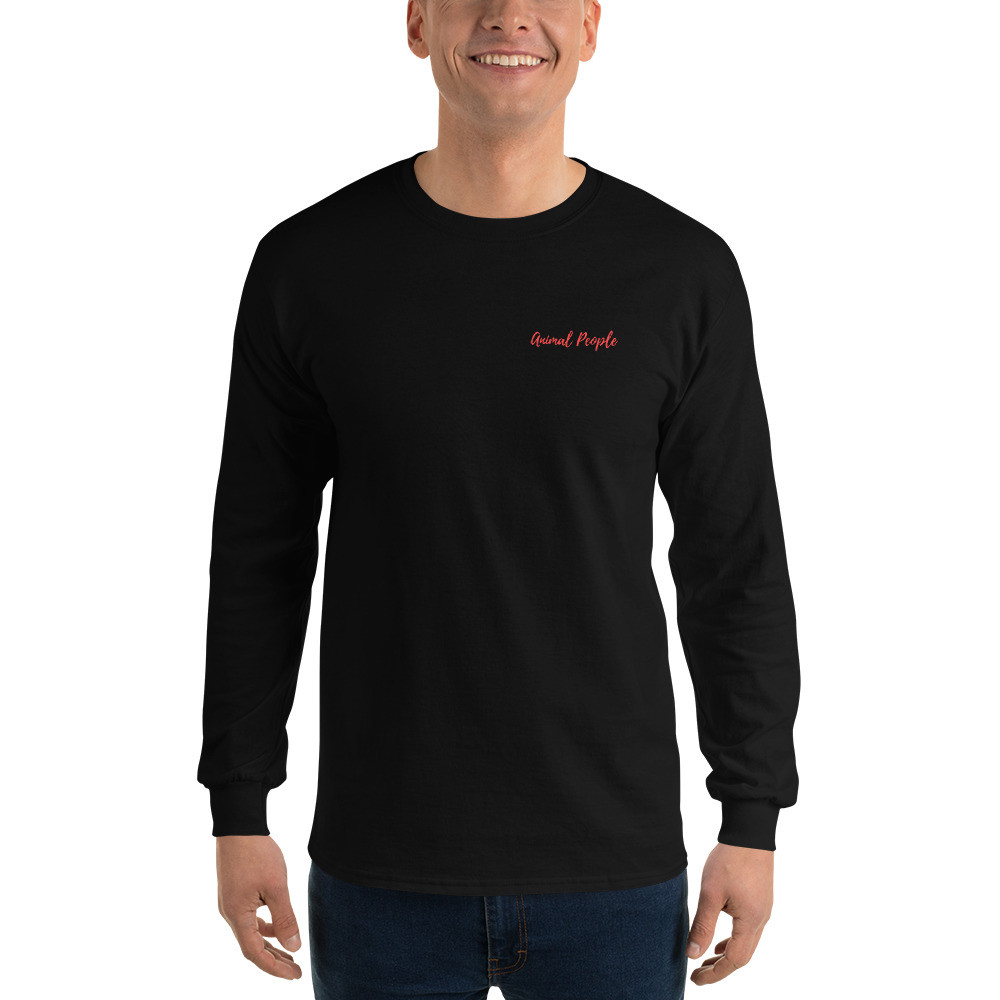 Men’s Long Sleeve Shirt: Animal People
