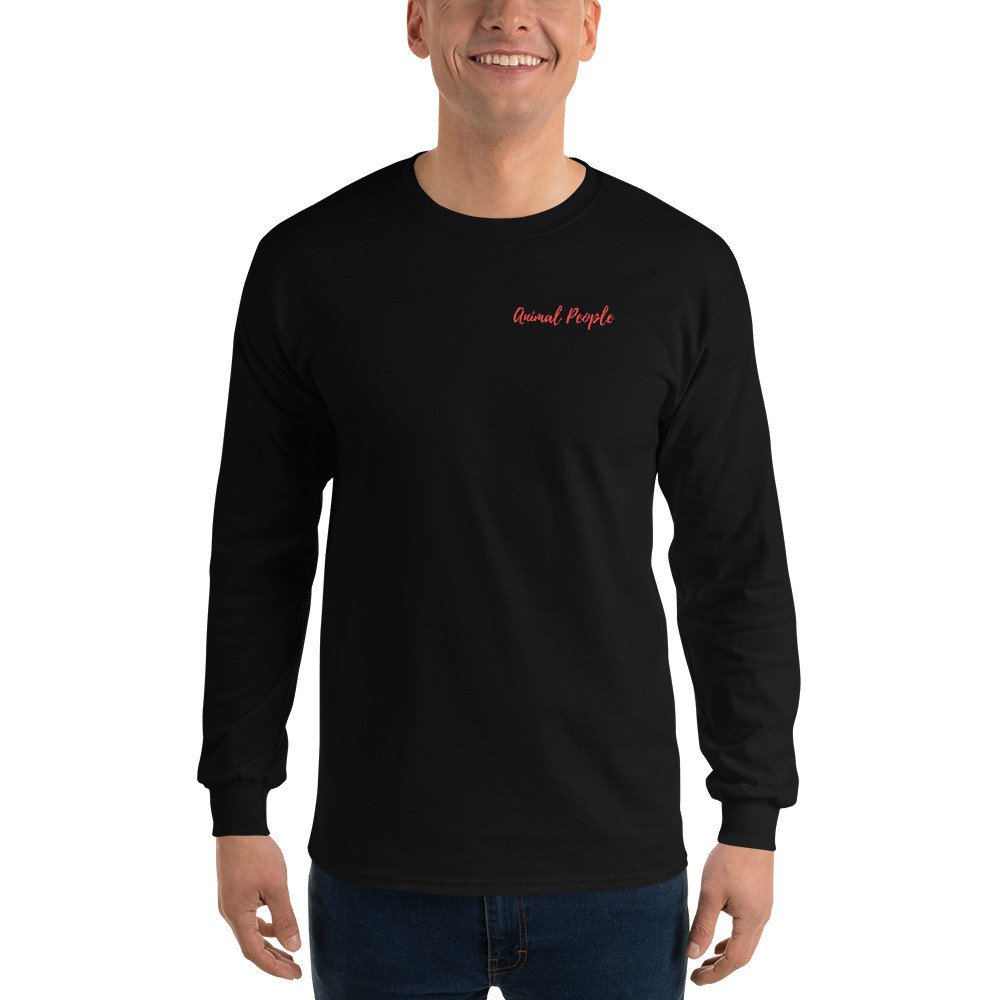 Men’s Long Sleeve Shirt: Animal People