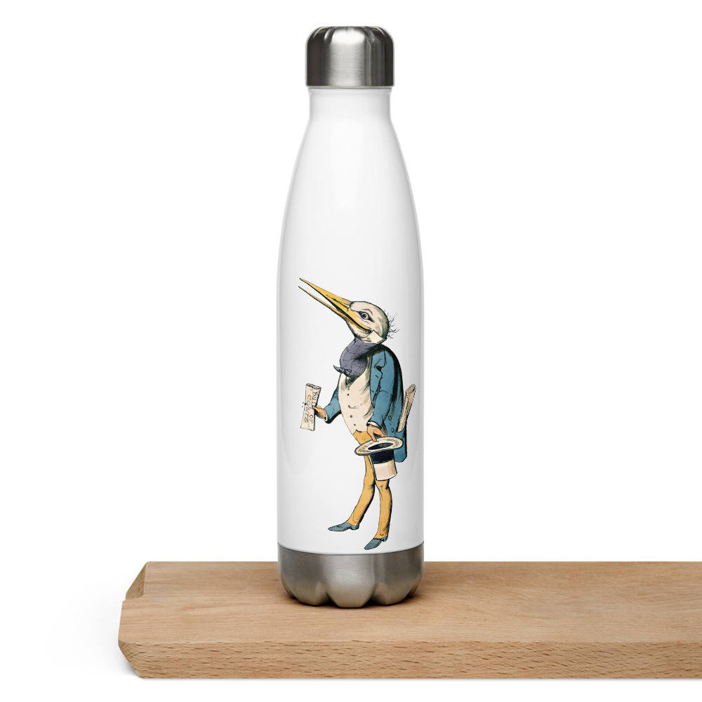 Stainless Steel Water Bottle: Animal People