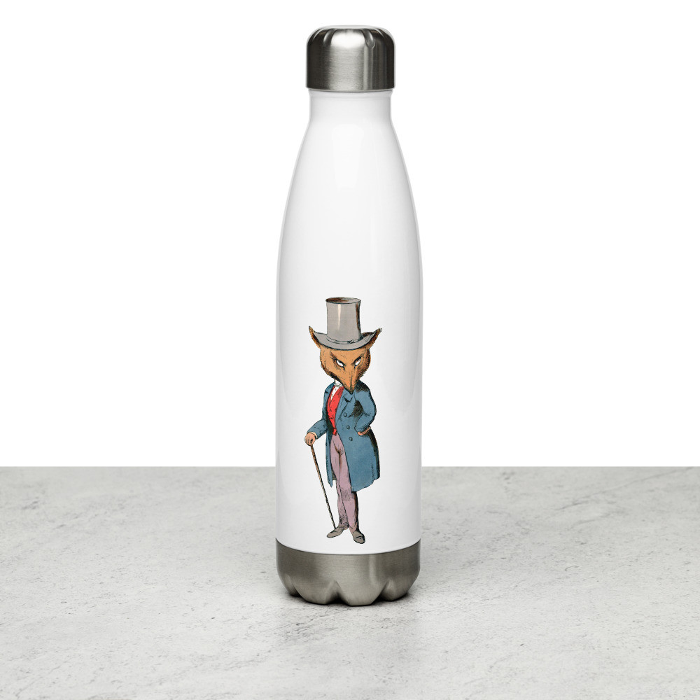 Stainless Steel Water Bottle: Animal People