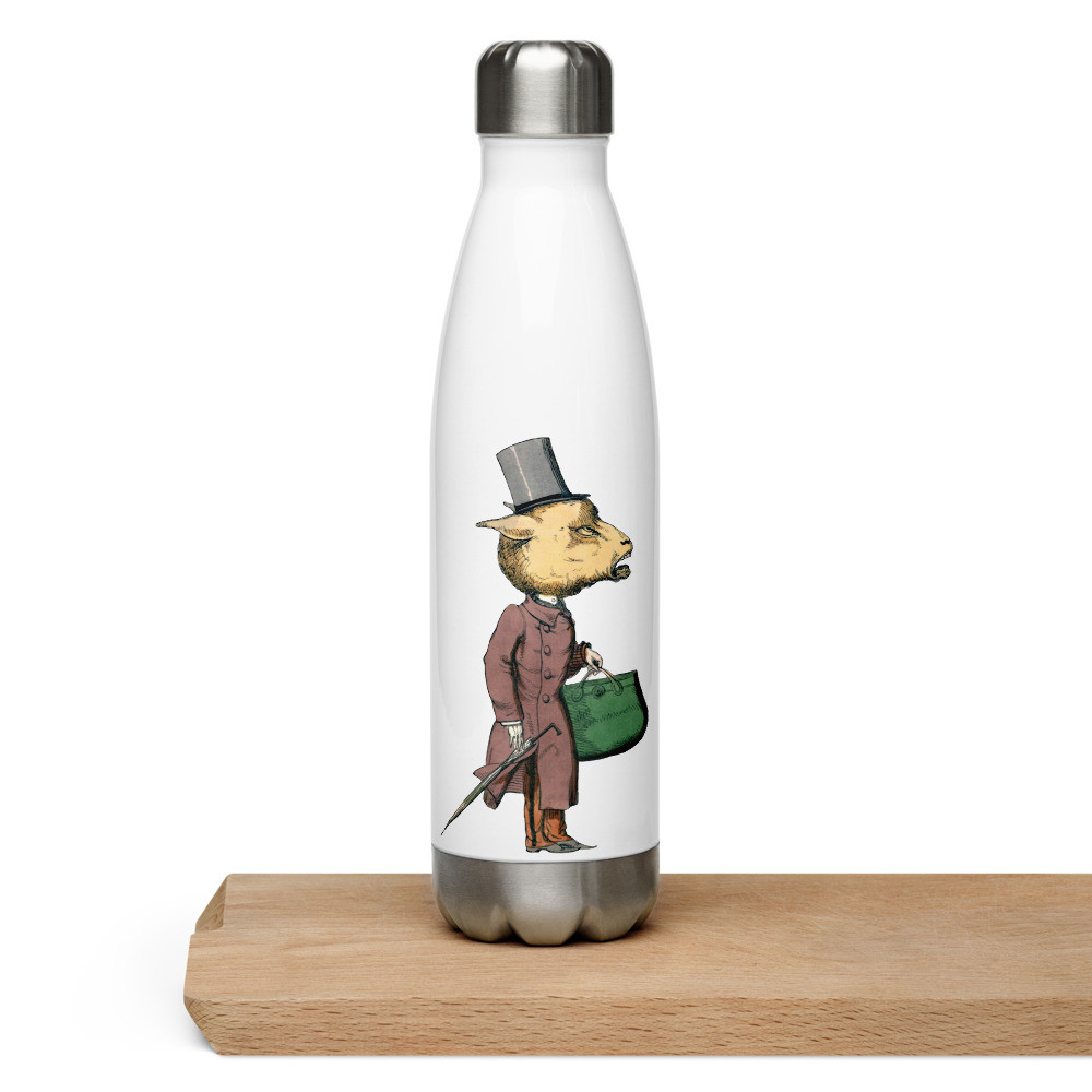 Stainless Steel Water Bottle: Animal People
