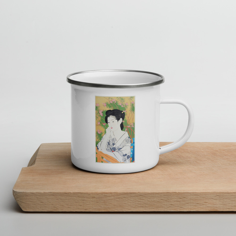 Enamel Mug: Art of Japan