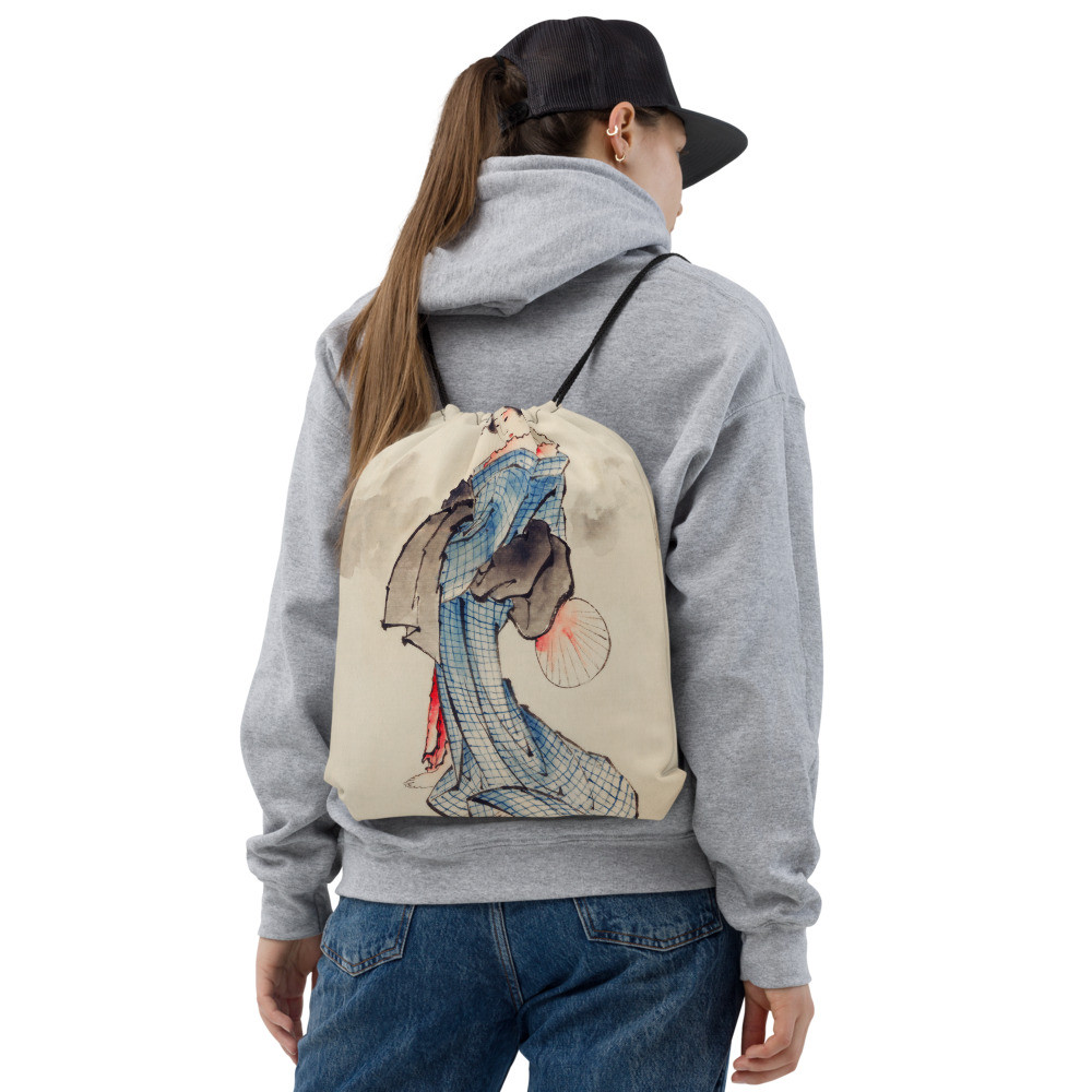 Drawstring bag::Art Of Japan