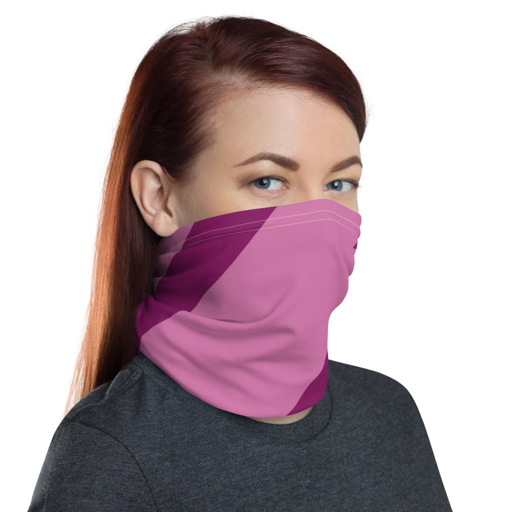 Neck Gaiter: Abstract Purple