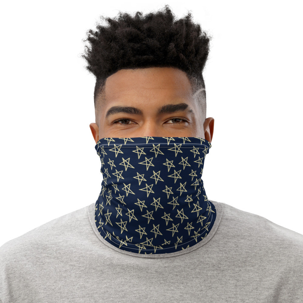 Neck Gaiter: Festive Stars