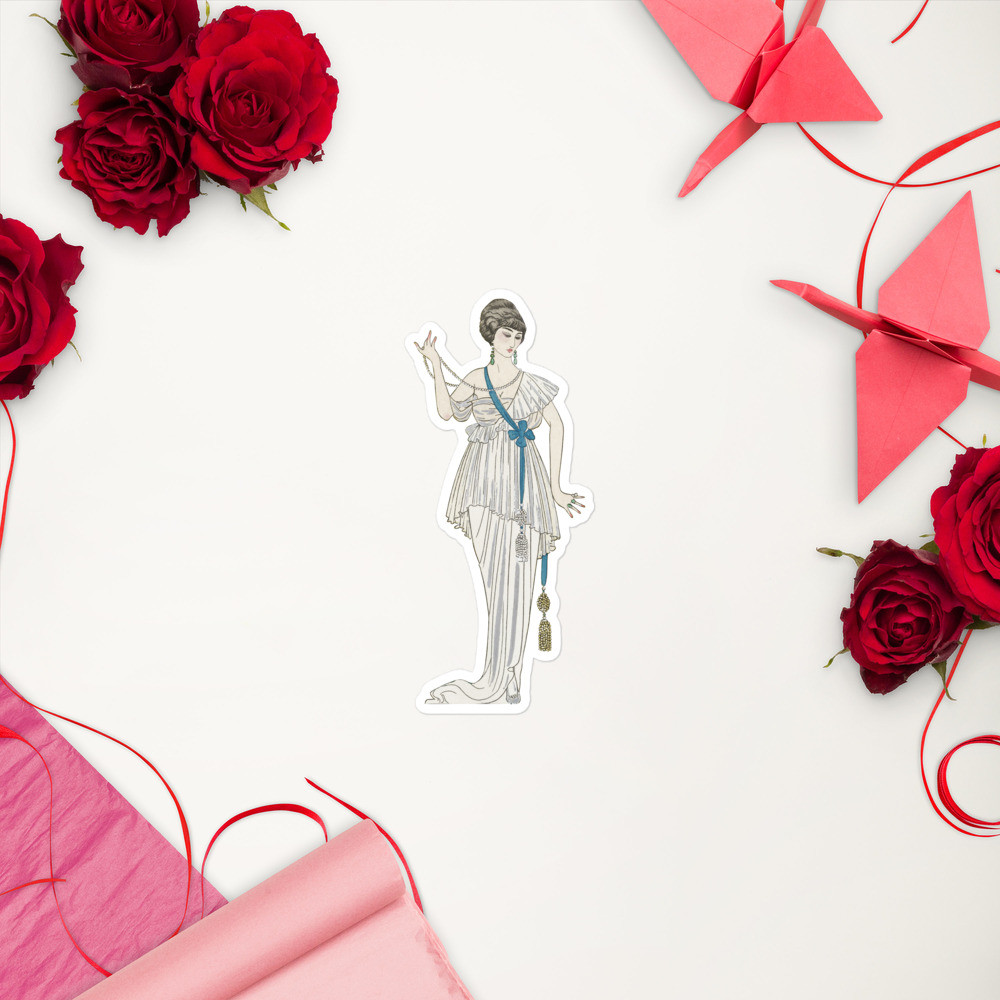 Bubble-free stickers: Fashion by Barbier