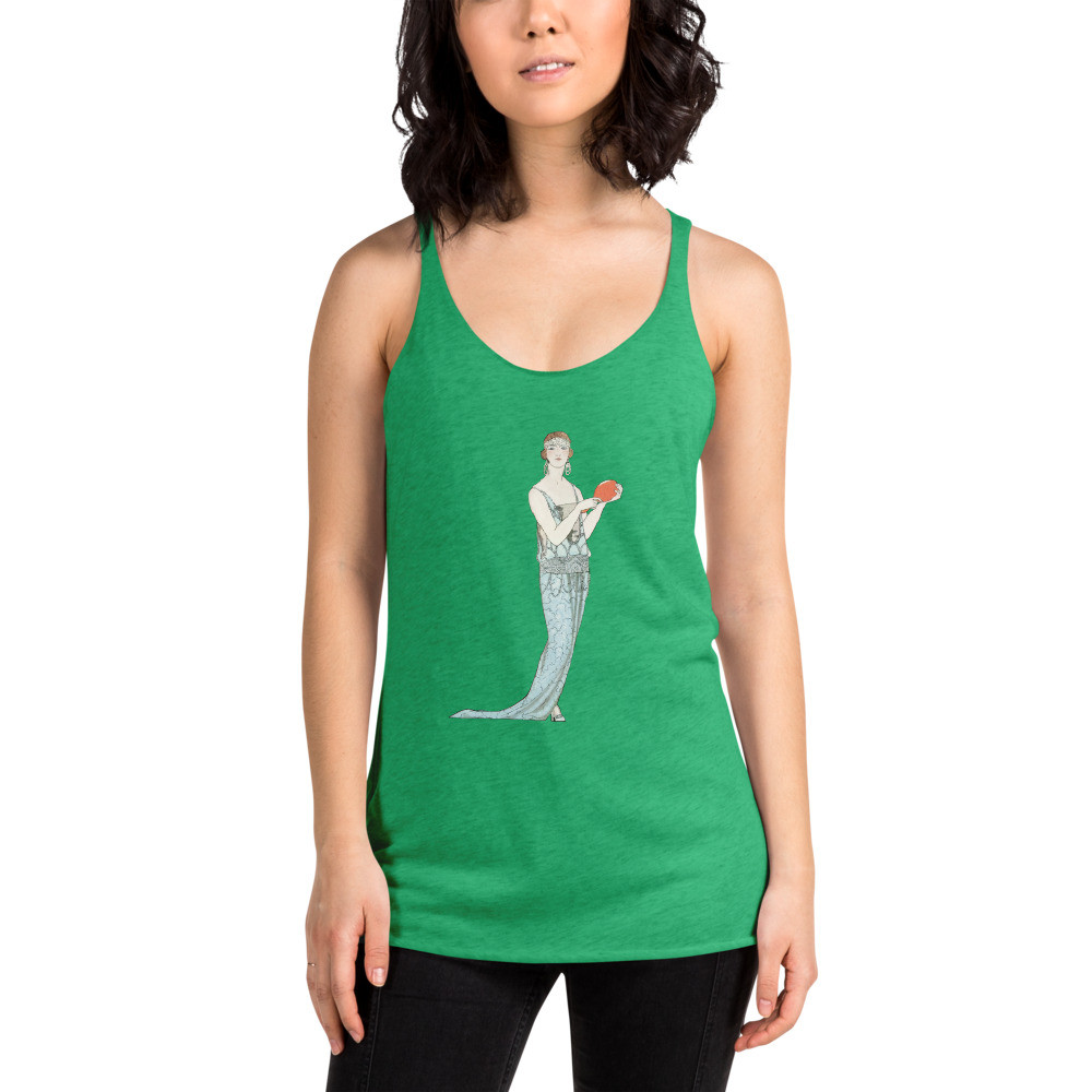 Women's Racerback Tank: Fashion by Barbier