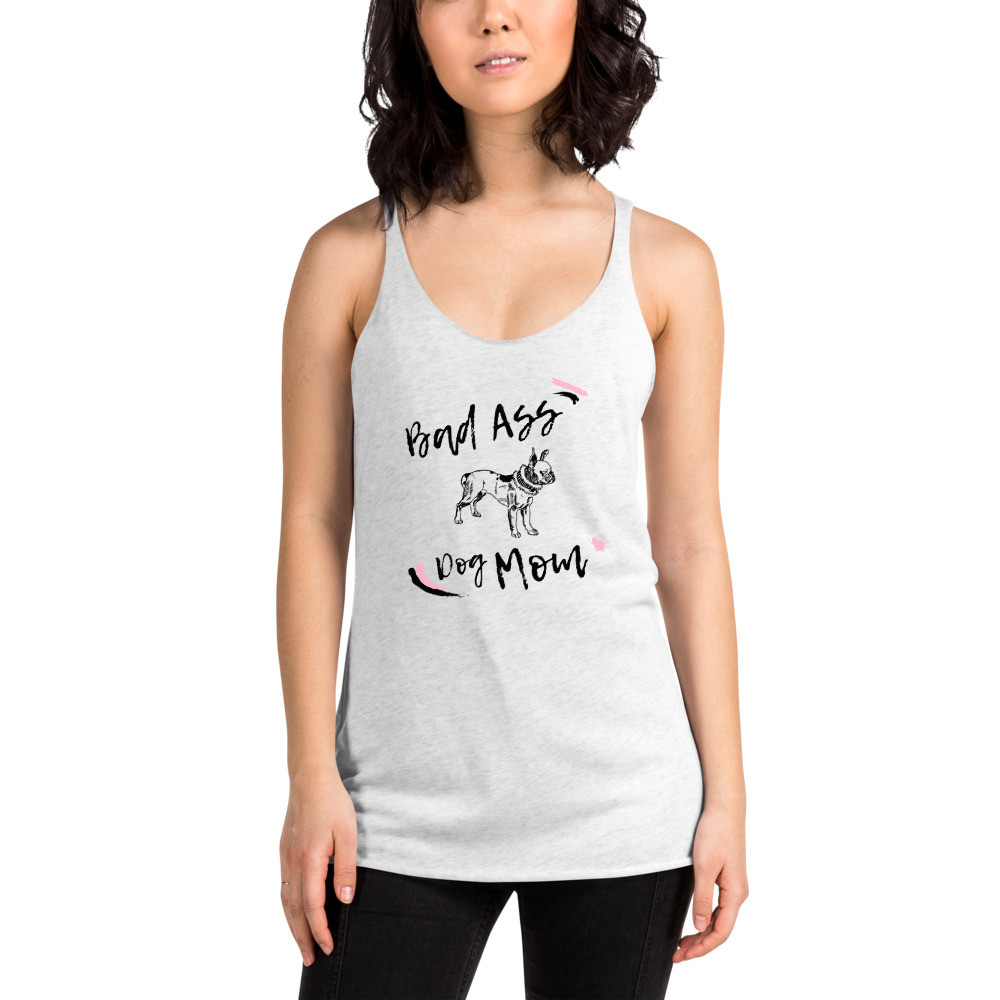Women's Racerback Tank: Bad Ass Dog