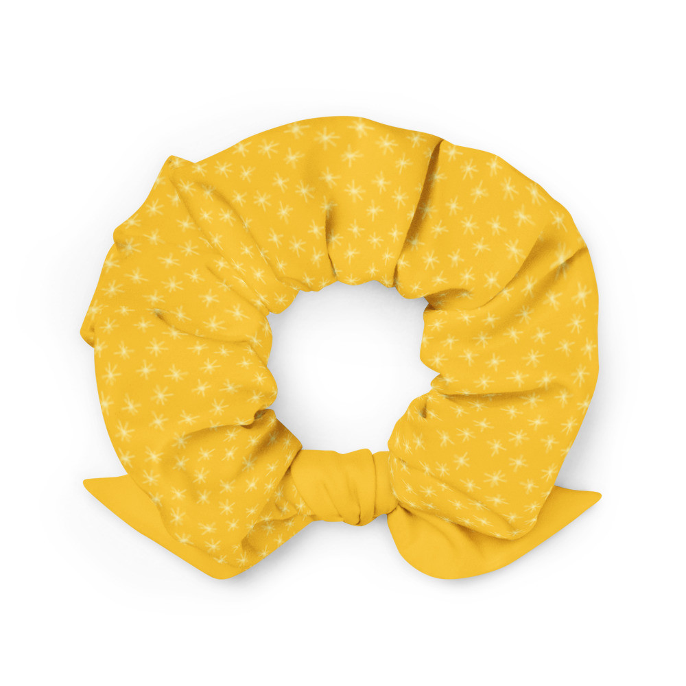 Scrunchie: Yellow Stars