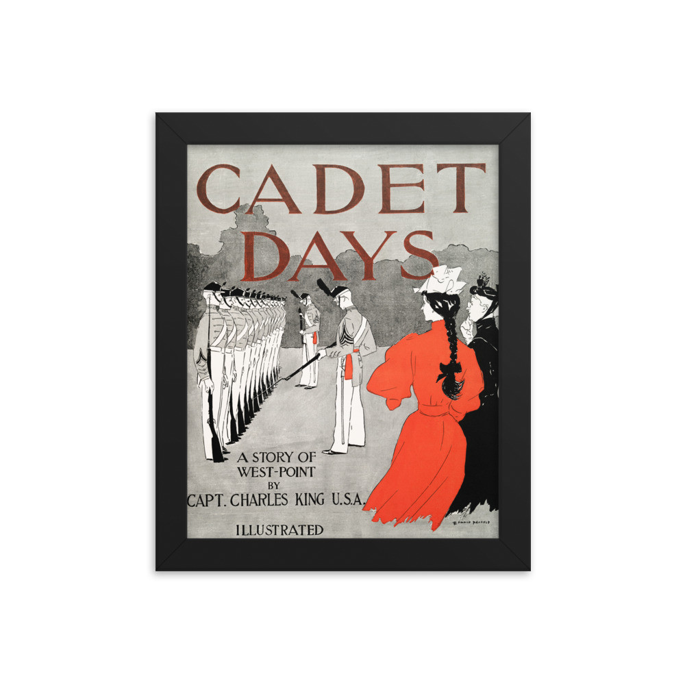 Framed photo paper poster: Cadet Days