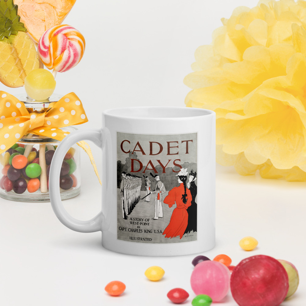 White glossy mug: Cadet Days