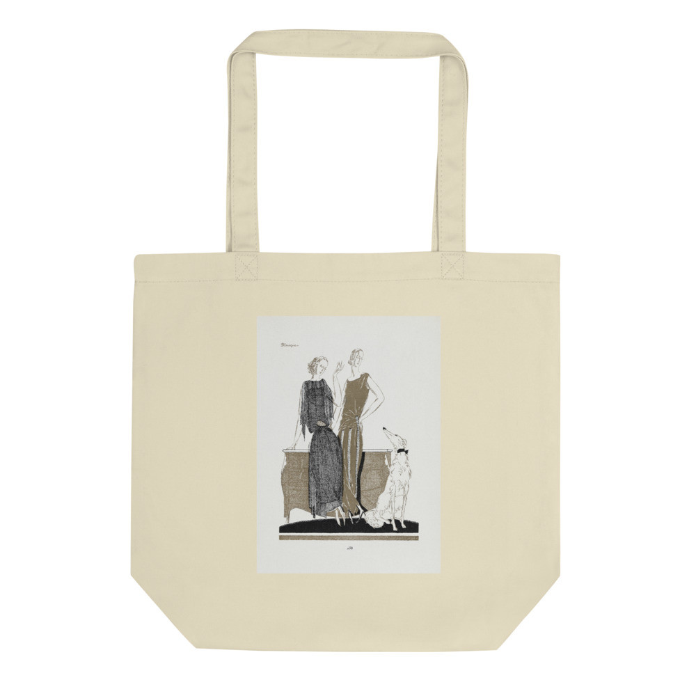 Eco Tote Bag: Twee Japonnen Van Doeuillet