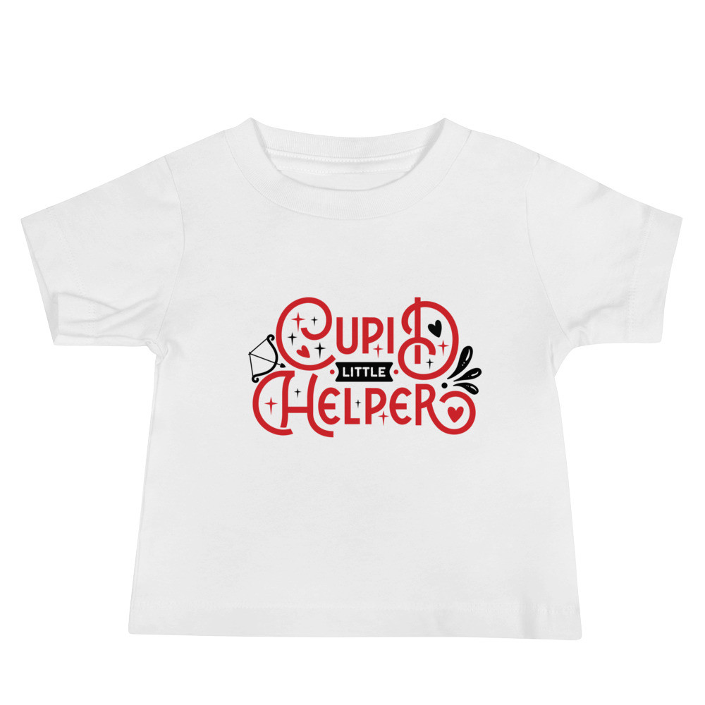 Baby Jersey Short Sleeve Tee: Cupid's Little Helper