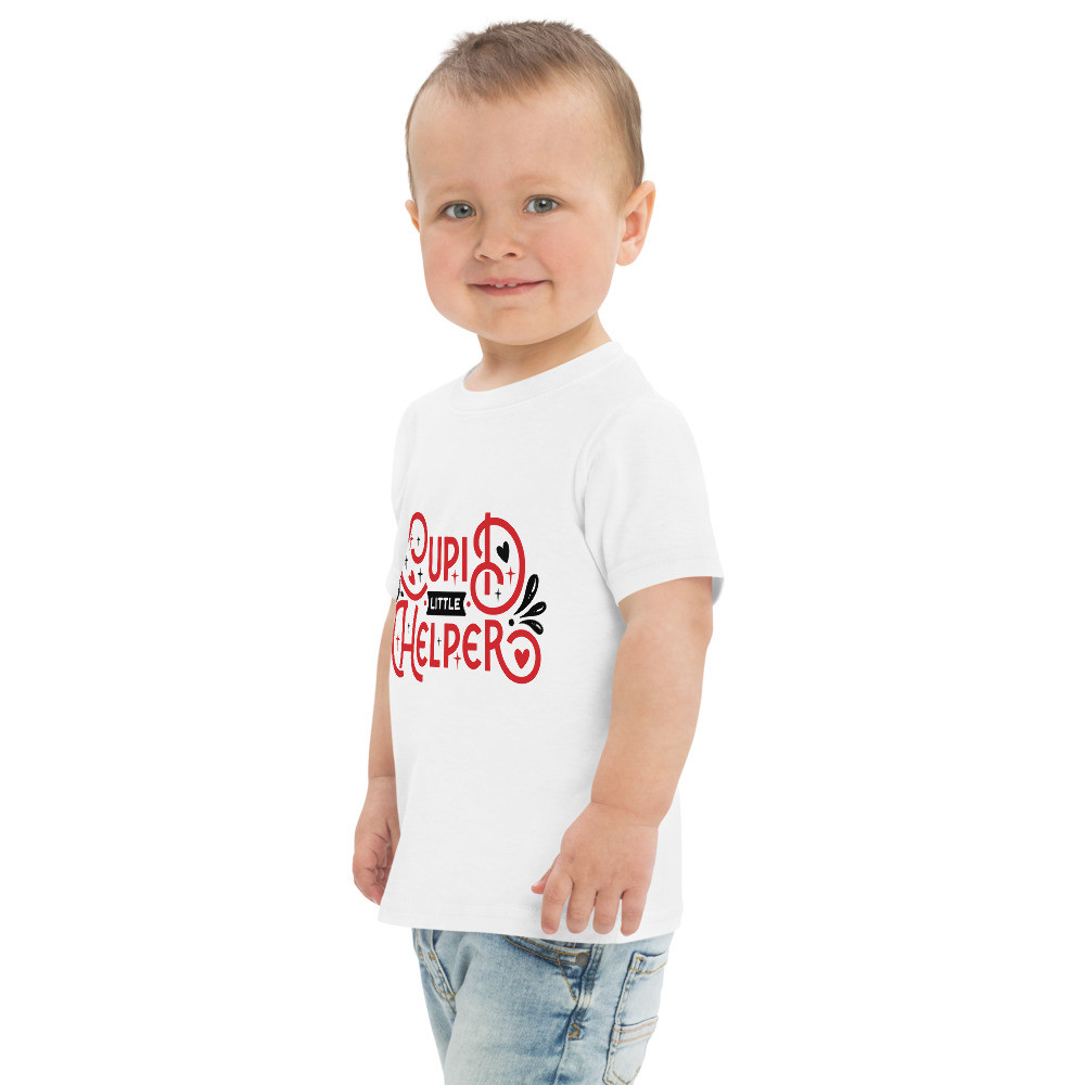 Toddler jersey t-shirt: Cupid's Little Helper