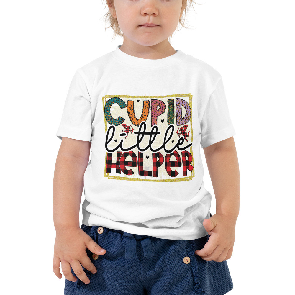 Toddler Short Sleeve Tee: Cupid's Little Helper
