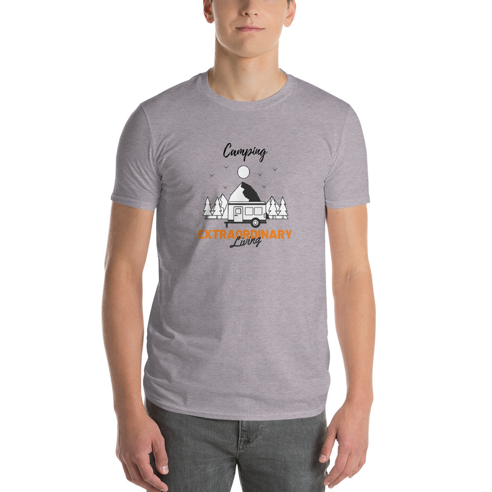 Short-Sleeve T-Shirt: Camping