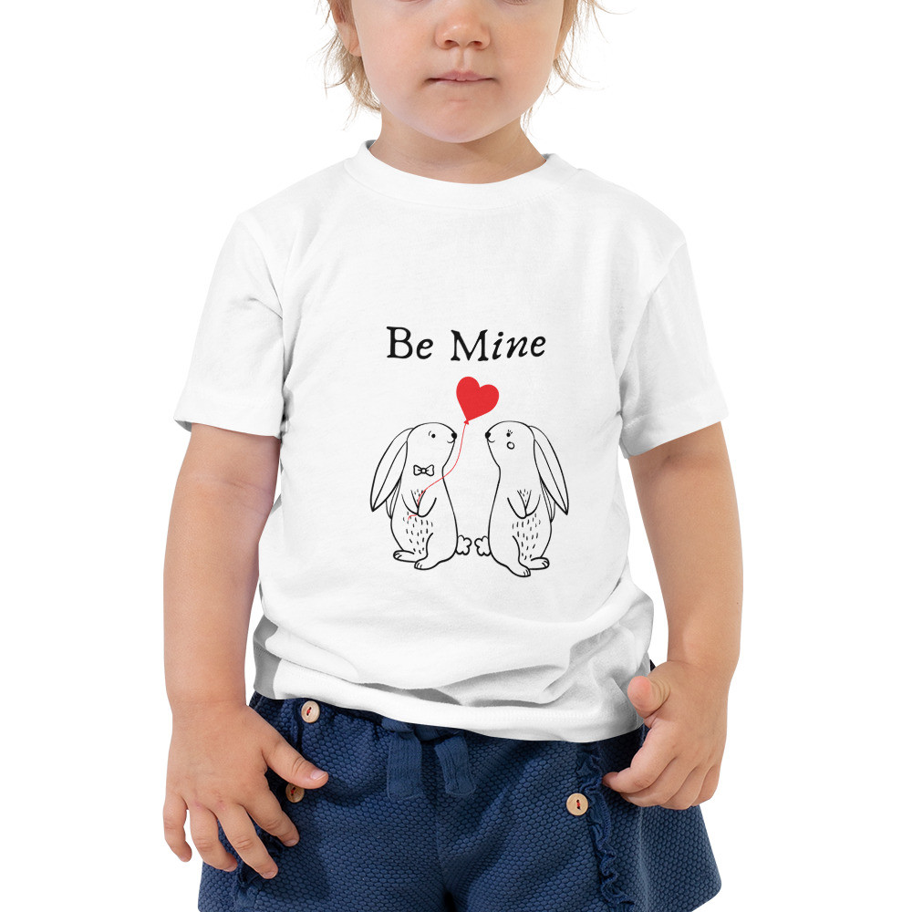 Toddler Short Sleeve Tee: Be Mine