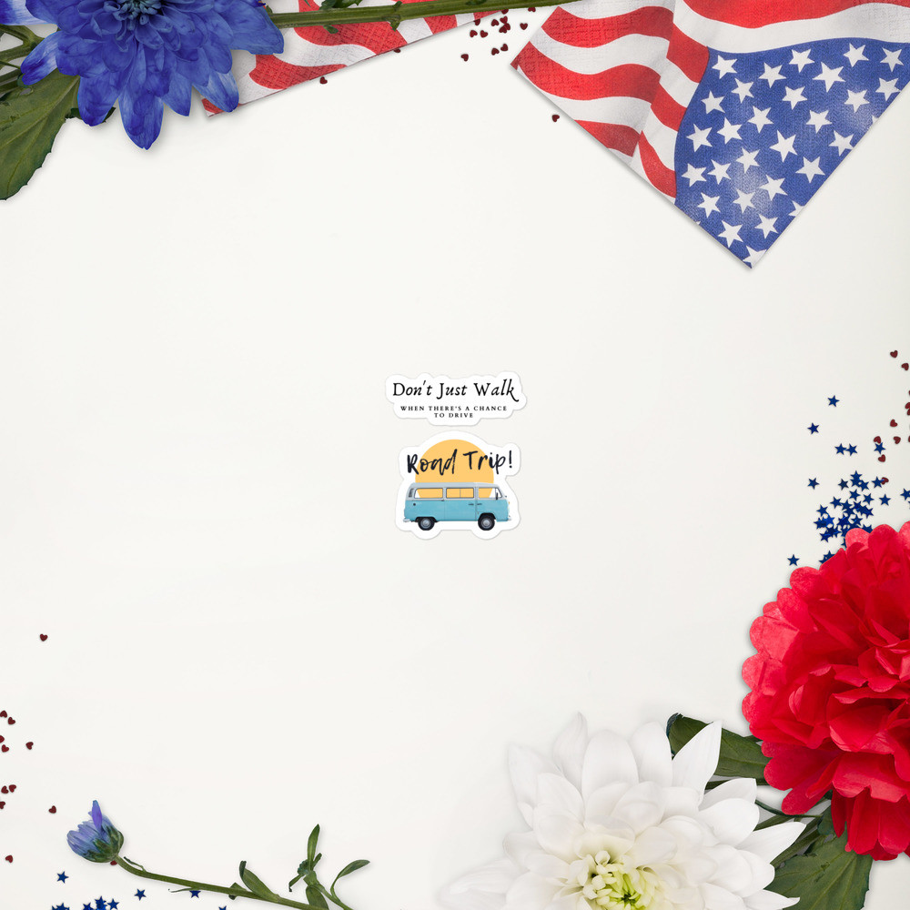 Bubble-free stickers: Road Trip II