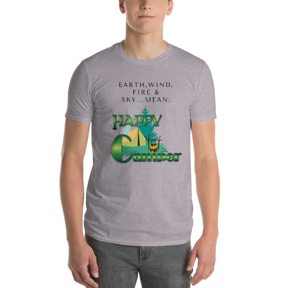 Short-Sleeve T-Shirt: Happy Camper