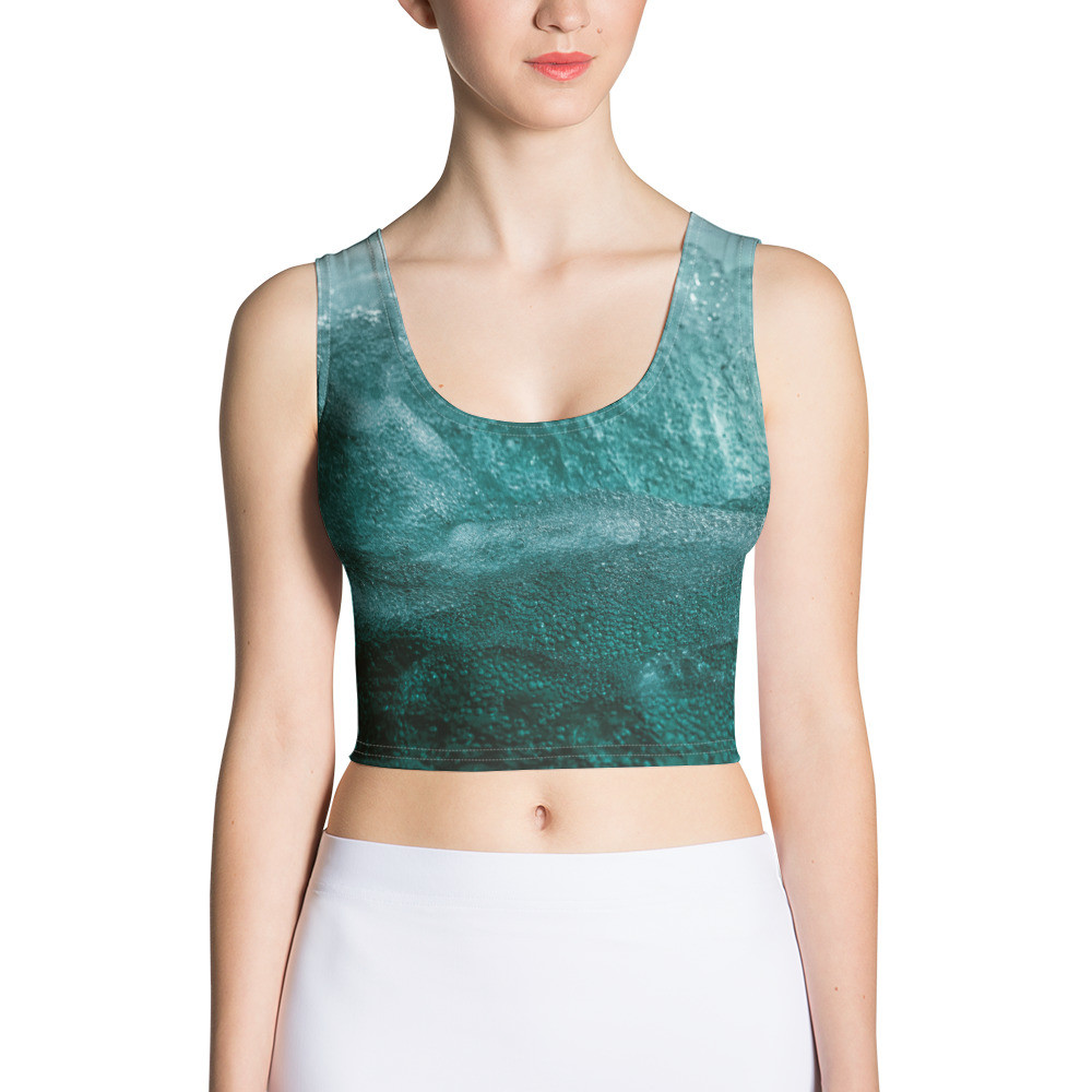 Crop Top: Ocean Waves