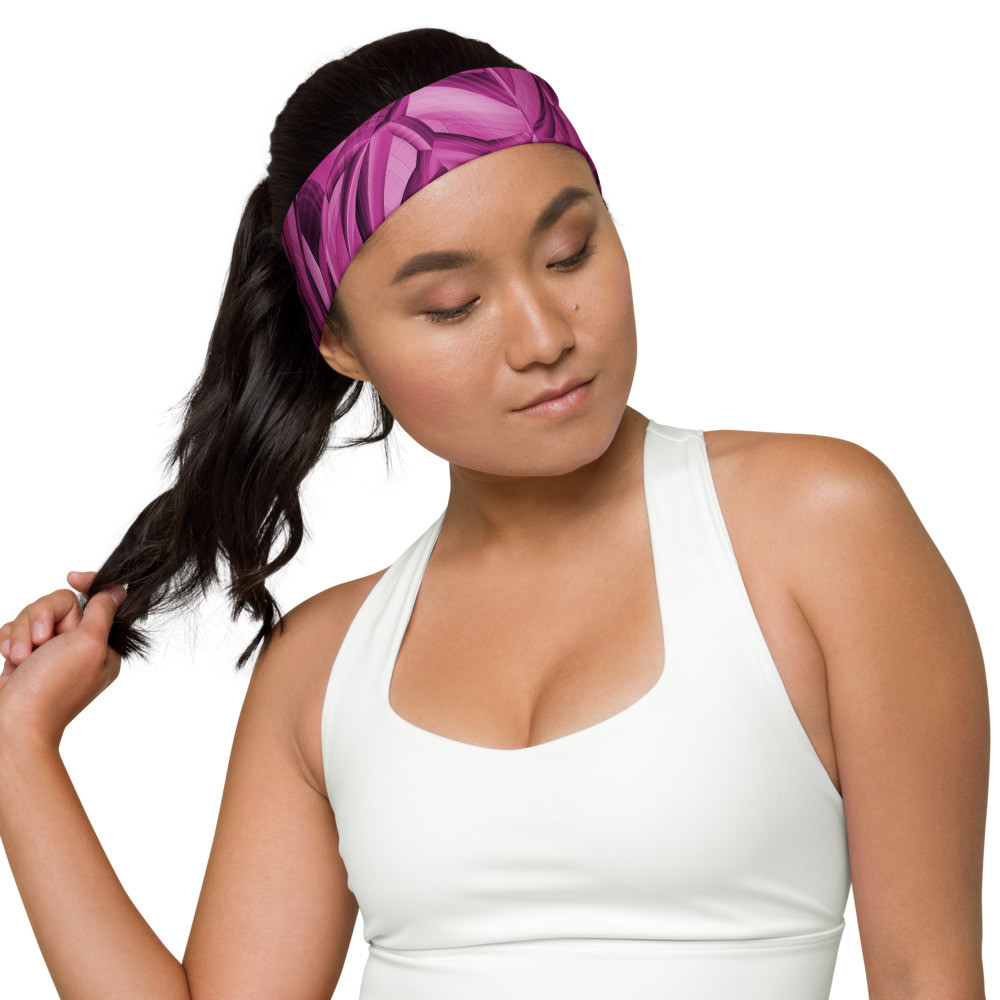 Headband: Purple Swirl