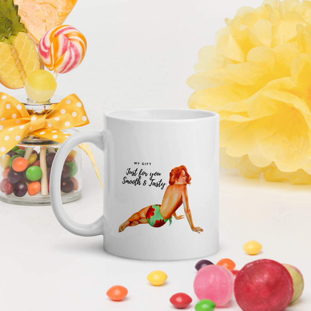 White glossy mug: My Gift