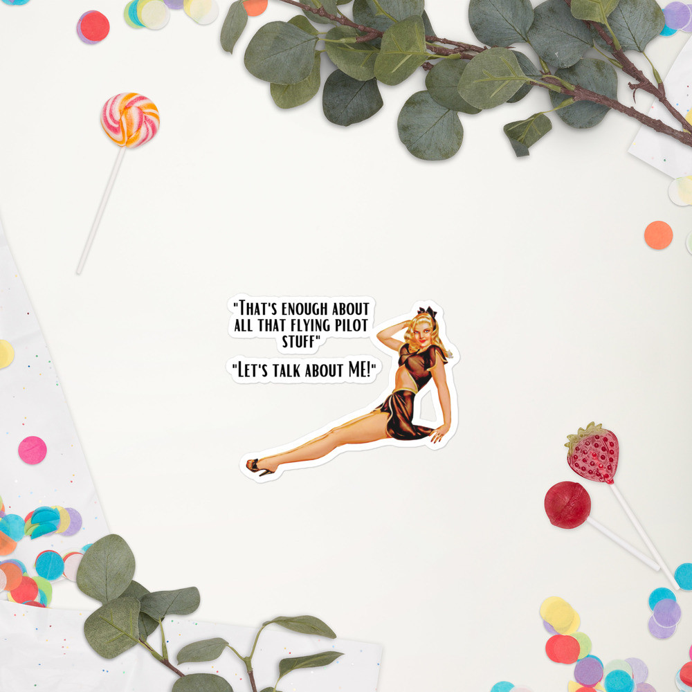 Bubble-free stickers: That's Enough Talk