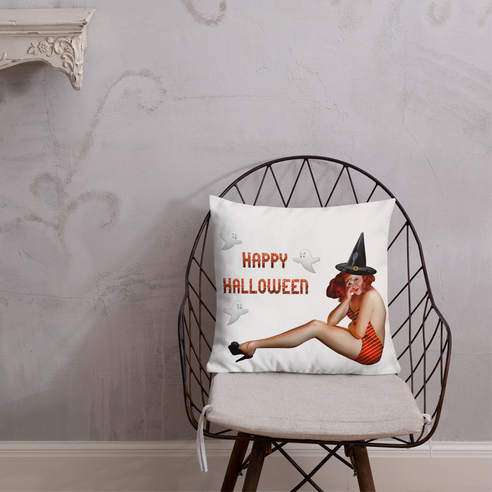 Premium Pillow: Happy Halloween