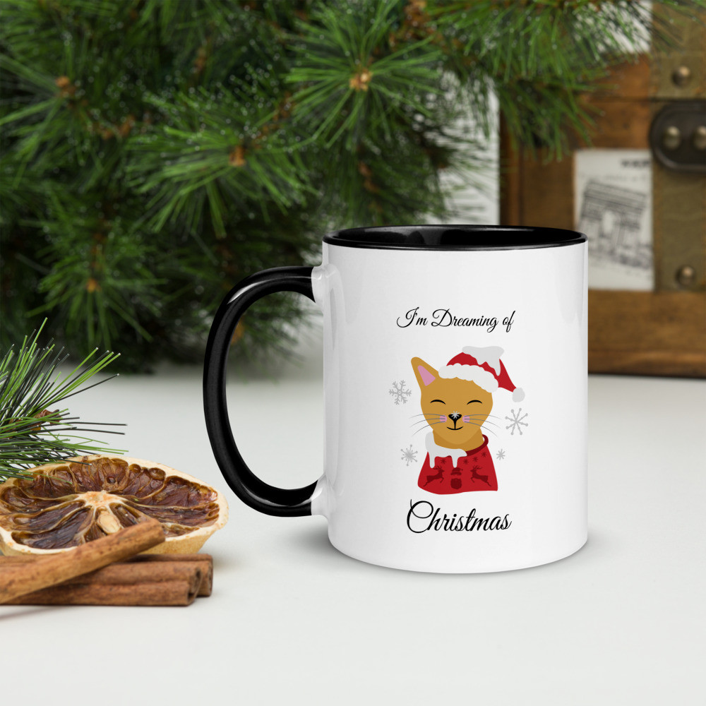 Mug with Color Inside: I'm Dreaming of Christmas