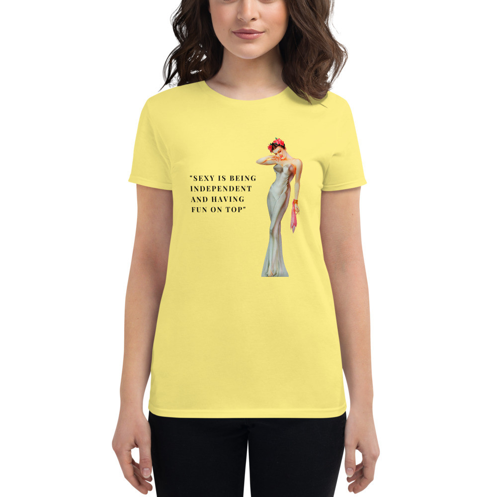 Women's short sleeve t-shirt: Sexy Is