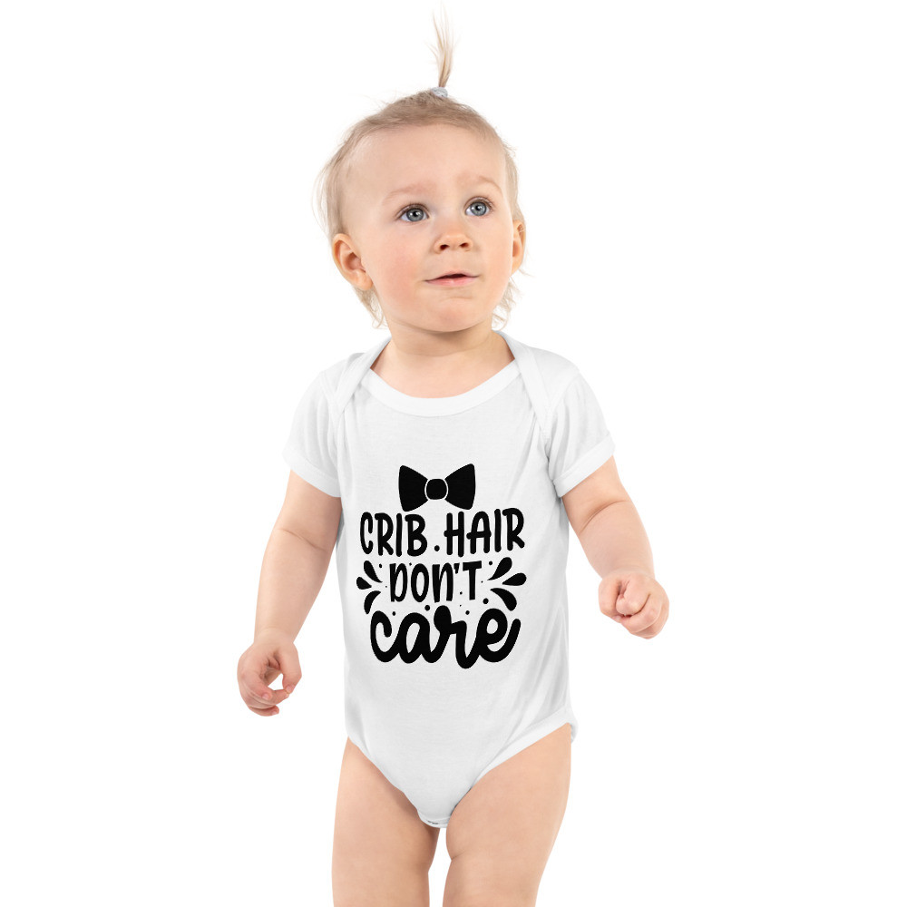 Infant Bodysuit: Crib Hair