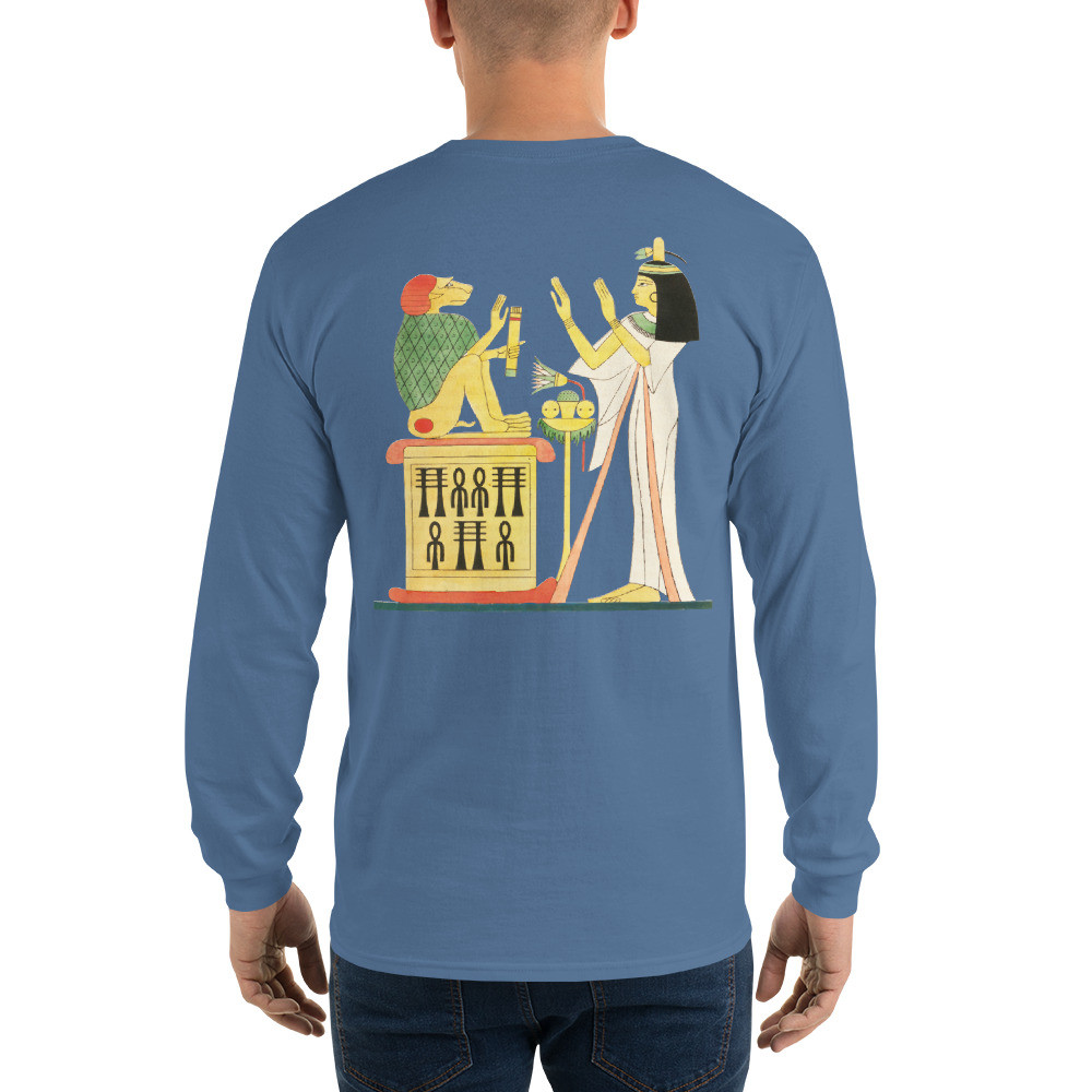 Men’s Long Sleeve Shirt: Art of Egypt