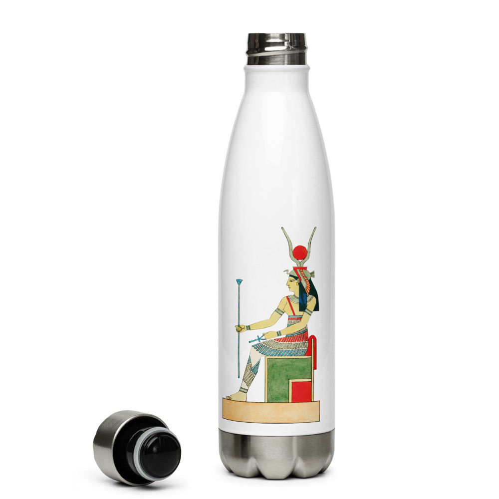 Stainless Steel Water Bottle: Art of Egypt