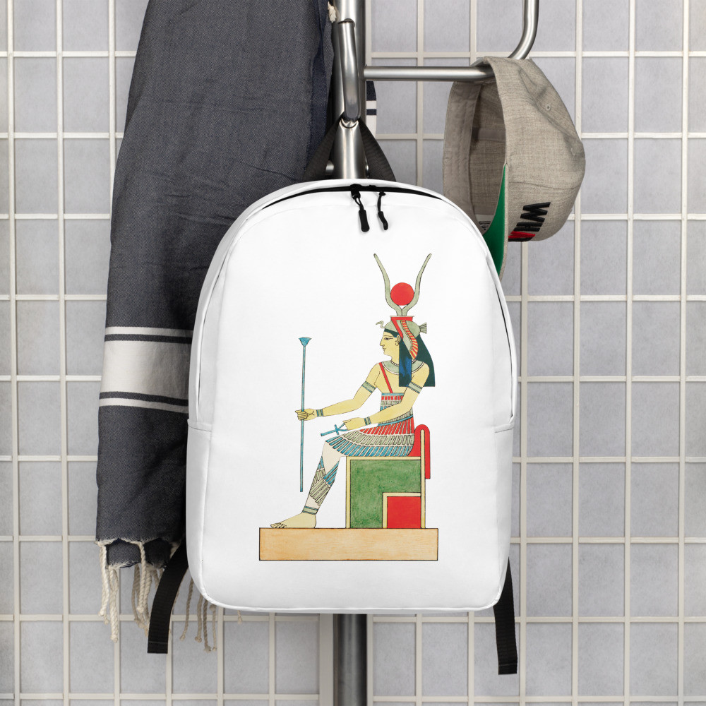 Minimalist Backpack: Art of Egypt