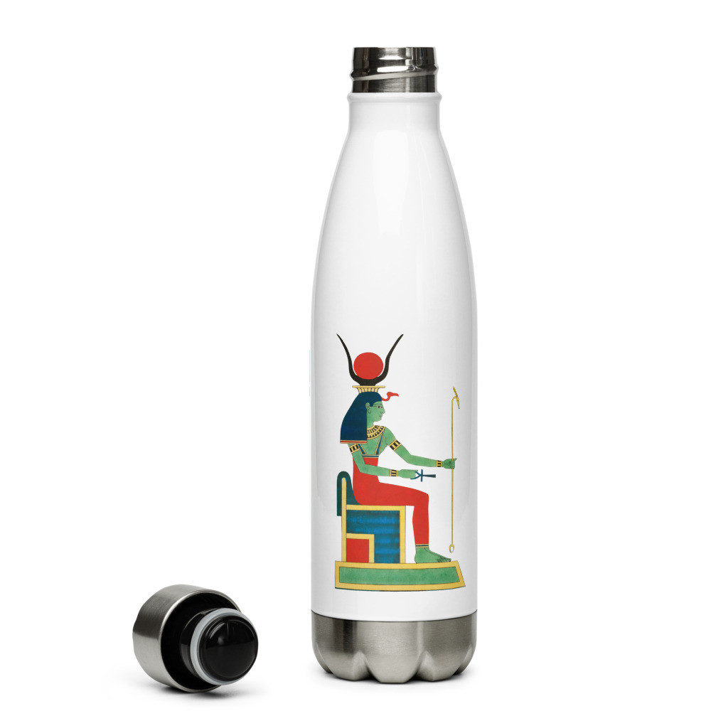 Stainless Steel Water Bottle: Art of Egypt