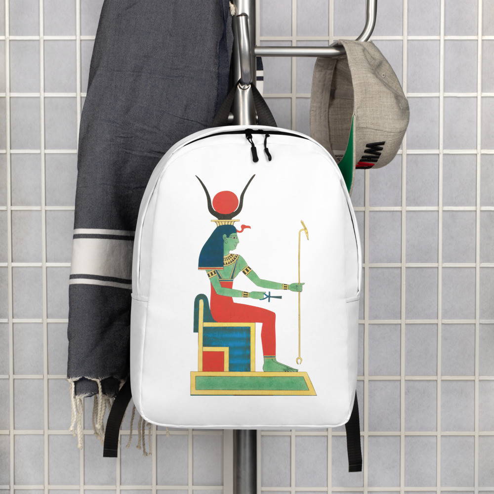 Minimalist Backpack: Art of Egypt