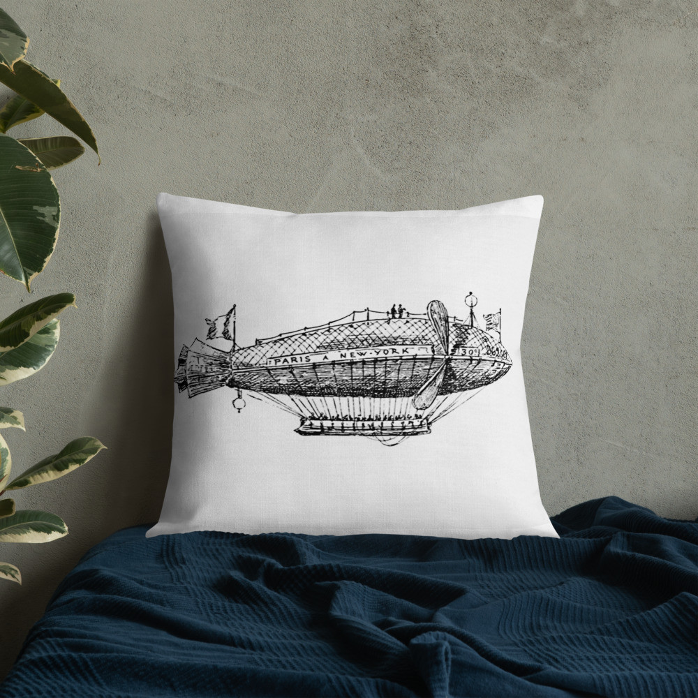 Premium Pillow: Air Ship